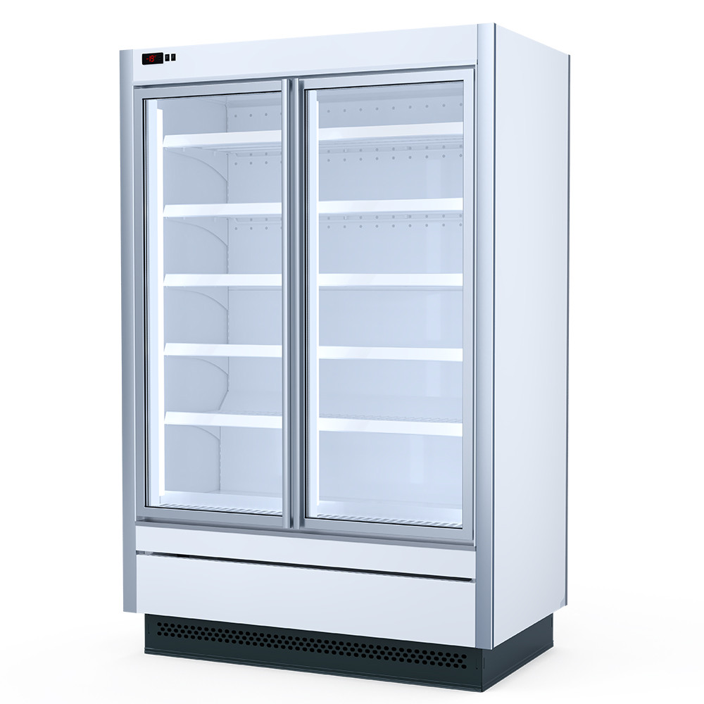 Шкаф морозильный со стеклом cooleq uf100g