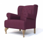 Кресло «Квин» с мягким сиденьем
