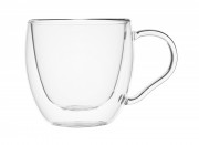 Чашка для чая-кофе 100 мл с двойными стенками [DC018S]