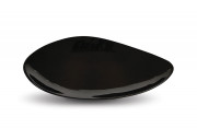 Тарелка овальная «Corone» 360 мм черная