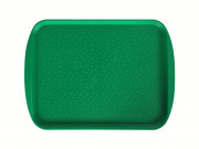 Поднос столовый 415х305 мм с ручками светло-зеленый