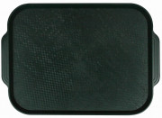 Поднос столовый из полистирола 450х355 мм темно-зеленый [1730]