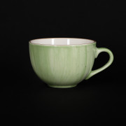 Чашка чайная 320 мл зеленая «Corone Natura»