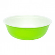 Контейнер для супа 370 мл вспененный полистирол зеленый (в упаковке 420 шт.) [116625]