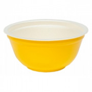 Контейнер для супа 500 мл вспененный полистирол желтый (в упаковке 480 шт.) [116628]