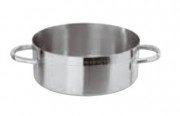 Кастрюля без крышки 4,3л.нержавеющая сталь 24х9,5см 11109-24