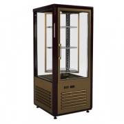 Витрина кондитерская Полюс D4 VM 120-2 (R120Cвр) (0109-0102 (коричнево-золотой))