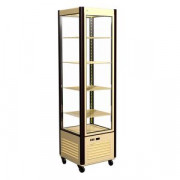 Витрина кондитерская Полюс D4 VM 400-1 (R400C Сarboma Люкс) (0109-0102 (коричнево-золотой))