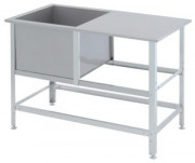 Ванна моечная Атеси ВСМС-Б-1Л.530-1210.680-1-02