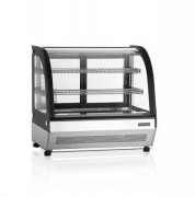 Витрина холодильная настольная Tefcold LCT750C-P ЧЕРНАЯ