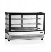 Витрина холодильная настольная Tefcold LCT900F-P ЧЕРНАЯ