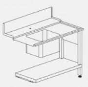 СТОЛ Д/ГРЯЗ.ПОСУДЫ DIHR T50 1200 L