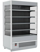 Витрина холодильная серии FC20-07 VM 0,7-2 (ночная шторка) (9006-9005 цвет серо-черный)