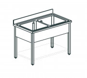 ВАННА МОЕЧНАЯ APACH CHEF LINE L2S166-54SH