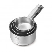 Набор мерных ложек 4шт. (240-120-80-60мл), нерж. сталь 724