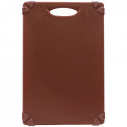 Доска разделочная 610х460мм h15мм, коричневая CBG1824ABR