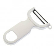 Овощечистка 5см, нерж.сталь, ручка п/п, цвет белый M33071WHB