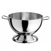 Дуршлаг полусферический d34см h20см, на подставке, нерж.сталь