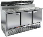 Стол для пиццы Hicold PZE2-111GN (1/6) КАМЕНЬ