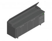 Стол для пиццы Hicold PZ1-1111GN (1/3) M