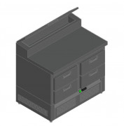Стол для пиццы Hicold PZE2-22GN (1/6)