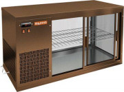 Витрина Hicold VRL 900 L BRONZE