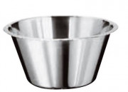 Миска коническая, 24х9,5 см, 3 л, нержавеющая сталь, 12582-24