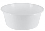 Миска; полипроп.; 0.9л; D=15.5,H=7см; белый 47600-16