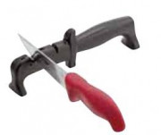 Точило ручное д/ножей; пластик, сталь; H=65,L=220,B=30мм; черный 18255-00