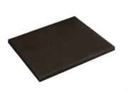 Доска разделочная 320х265мм h20мм (GN 1/2), полиэтилен, черная 42522-09