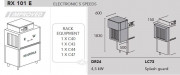 МАШИНА ПОСУДОМОЕЧНАЯ DIHR RX 101 E SX+DDE+DR24+LC73+XP