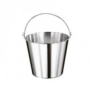 Ведро 10 л, d=30 см, h=25 см, н/ст. 41960-10