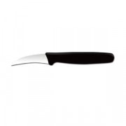 Нож для чистки овощей 7см, изогнутый, черный KB-07-70YD-BK101-MP-MC