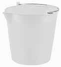 Ведро с градуировкой и носиком 12 л, d=29 см, h=29 см, полиэтилен. 49889-12