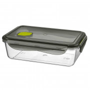 Контейнер "BRILLIANT" 1,0л (22,5х13,5см h6,5см), с герметичной крышкой, с клапаном, пластик (тритан)