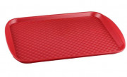 Поднос пласт. 35х45см, красный, полипропилен 422108804