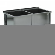 ВАННА МОЕЧНАЯ СВАРНАЯ ВМСБ/2-154/80/430