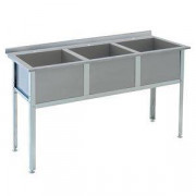 Ванна моечная ВМ-3/530 с бортом