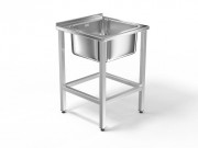 Ванна моечная Eksi серии ВМЦБ-1/600-п, цельнотянутая (11197)