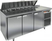 Стол охлаждаемый высокотемпературный тип HT модель SL1-111GN O (1/3) для салатов (с крышкой)