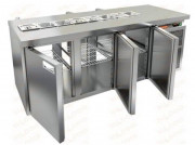 Стол охлаждаемый высокотемпературный тип HT модель SL2T-111/GN (1/6) для салатов