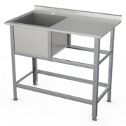 Ванна моечная Атеси ВСМС-Б-1Л.430-1010.580-1-02