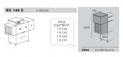 МАШИНА ПОСУДОМОЕЧНАЯ DIHR RX 144 DX+DDE+XP+DR64/ДЕЛЕНИЕ 2 ЧАСТИ