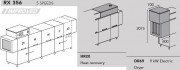 МАШИНА ПОСУДОМОЕЧНАЯ DIHR RX 356 DX+DDE+HR20+DR69