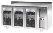 Холодильный стол со стекл. дверьми POLAIR TD3-GC