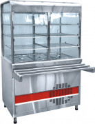 Прилавок-витрина холодильный ABAT «Аста» ПВВ-70КМ-С-02-НШ