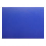 Доска разделочная 600х400х18 мм синий полипропилен