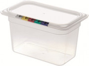 Гастроемкость из полипропилена без крышки GN 1/4 265х162х150 мм прозрачная [21017]