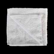 Салфетка махровая белая «Ошибори» хлопок 300х300 мм